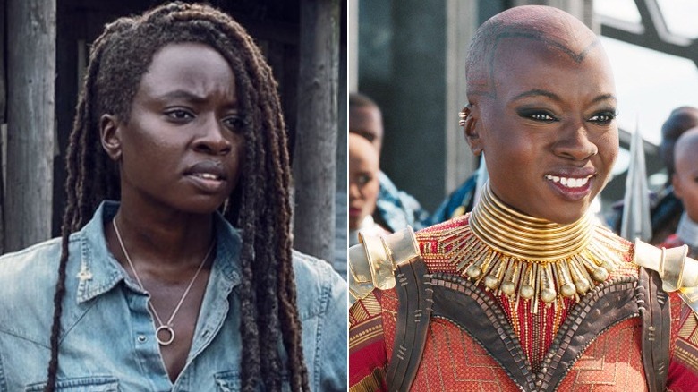 Danai Gurira in The Walking Dead and Black Panther