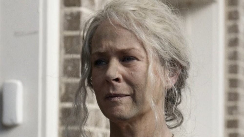 Melissa McBride Carol exhausted