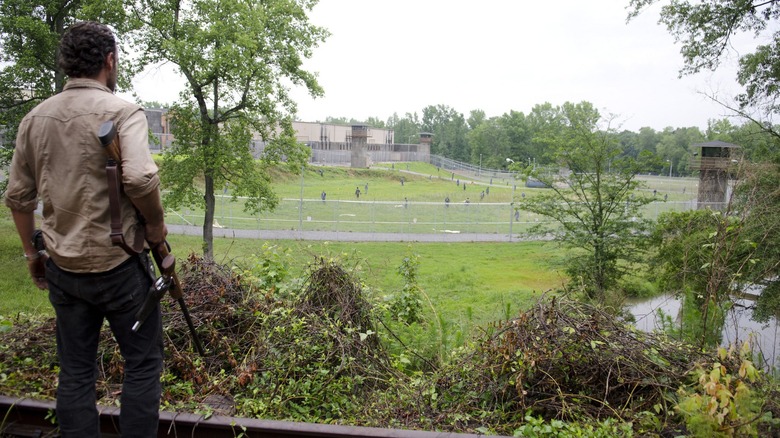 Rick Grimes The Prison
