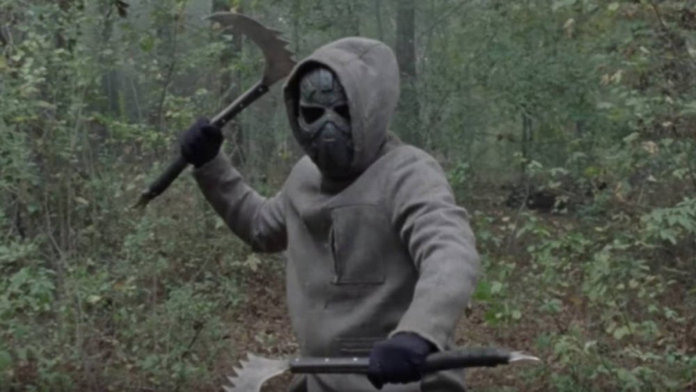 The Masked Man makes an impactful appearance in The Walking Dead