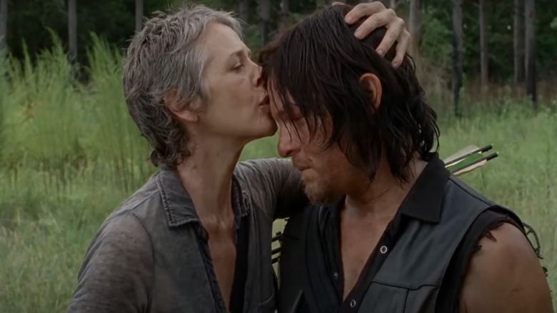 Daryl and Carol on The Walking Dead