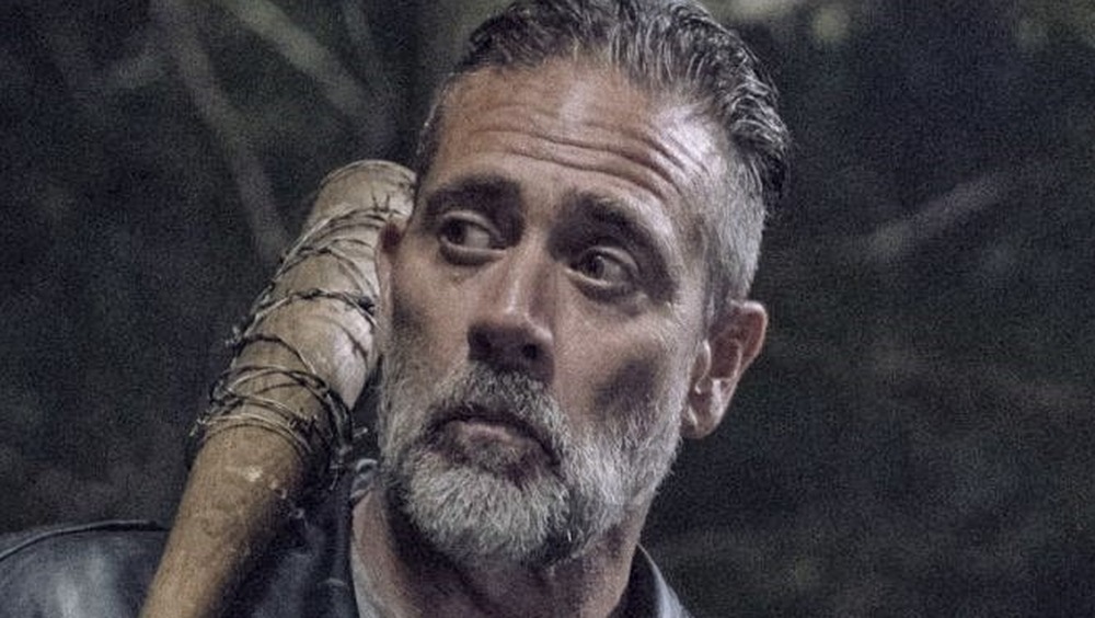 Negan holding Lucille