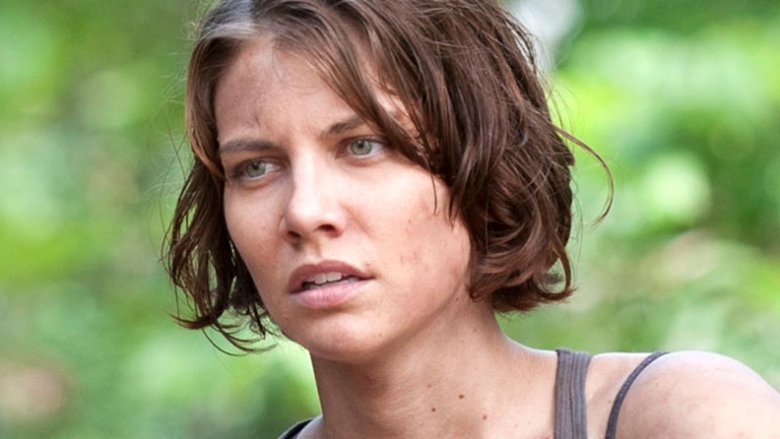 Lauren Cohan as Maggie Rhee Greene on The Walking Dead