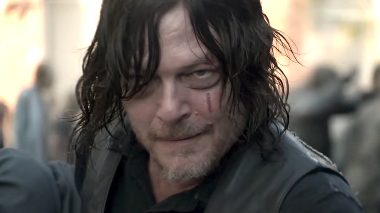 Daryl looking worried