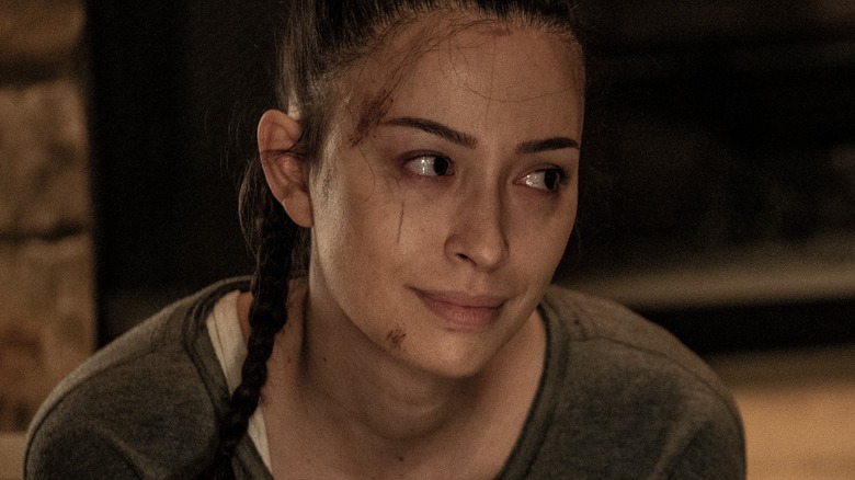 Rosita Espinosa smirking