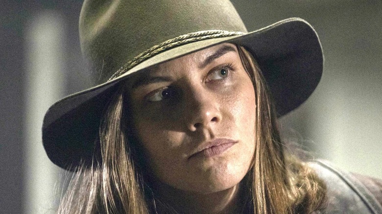 The Walking Dead Maggie Wears Hat