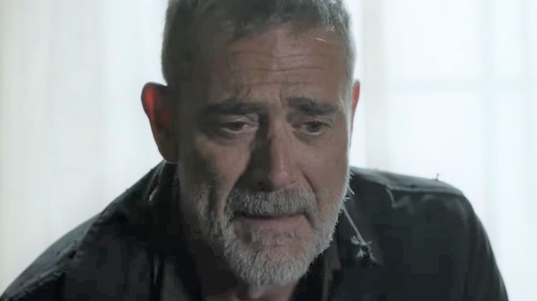 Negan about to cry