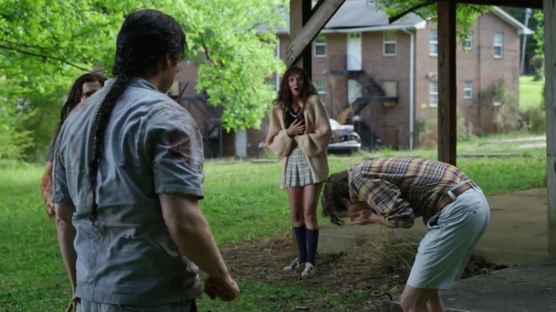 Eugene's confrontation with Sebastian Milton