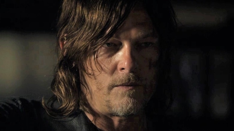 Daryl looking menacing