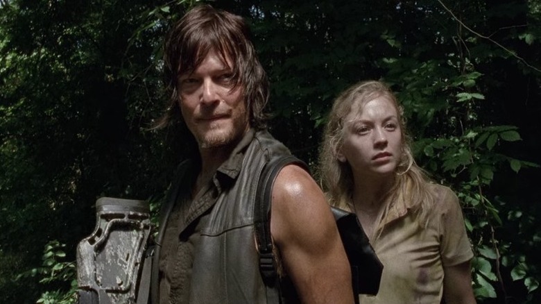 Daryl and Beth in The Walking Dead