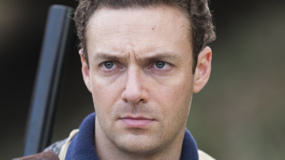 Ross Marquand staring