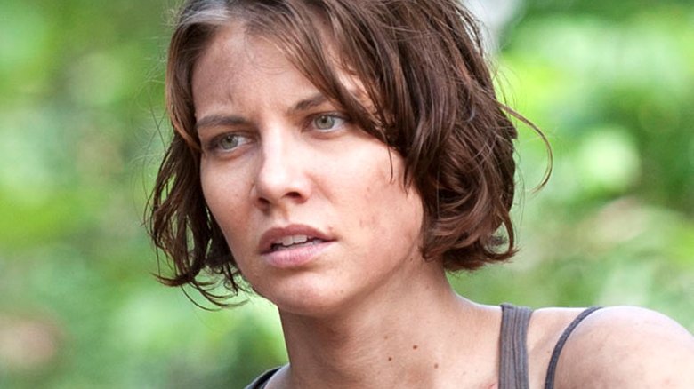 Lauren Cohan as Maggie on The Walking Dead