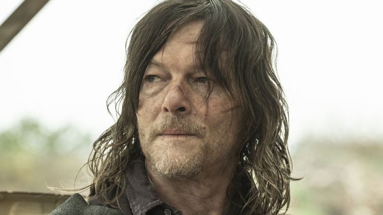 Daryl Dixon looking to the side in The Walking Dead: Daryl Dixon