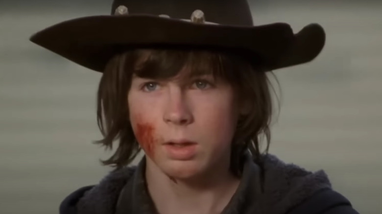 Carl looks shaken