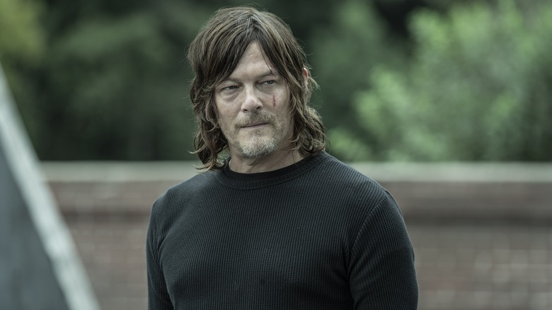 Daryl in black sweater