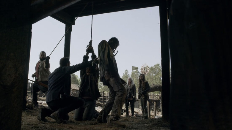 Aaron interrogating Keith
