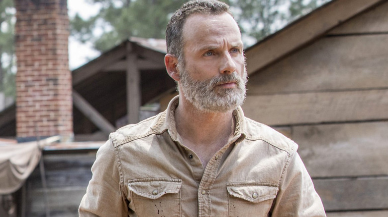 Walking Dead Rick Tan Shirt