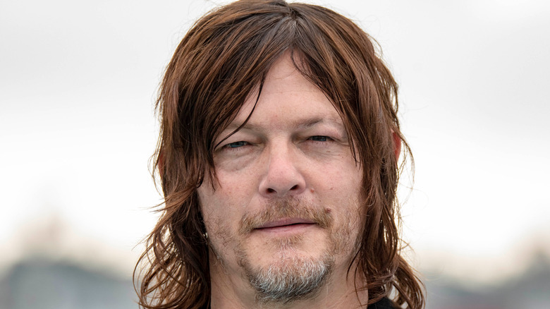 Norman Reedus on red carpet at San Diego Comic Con