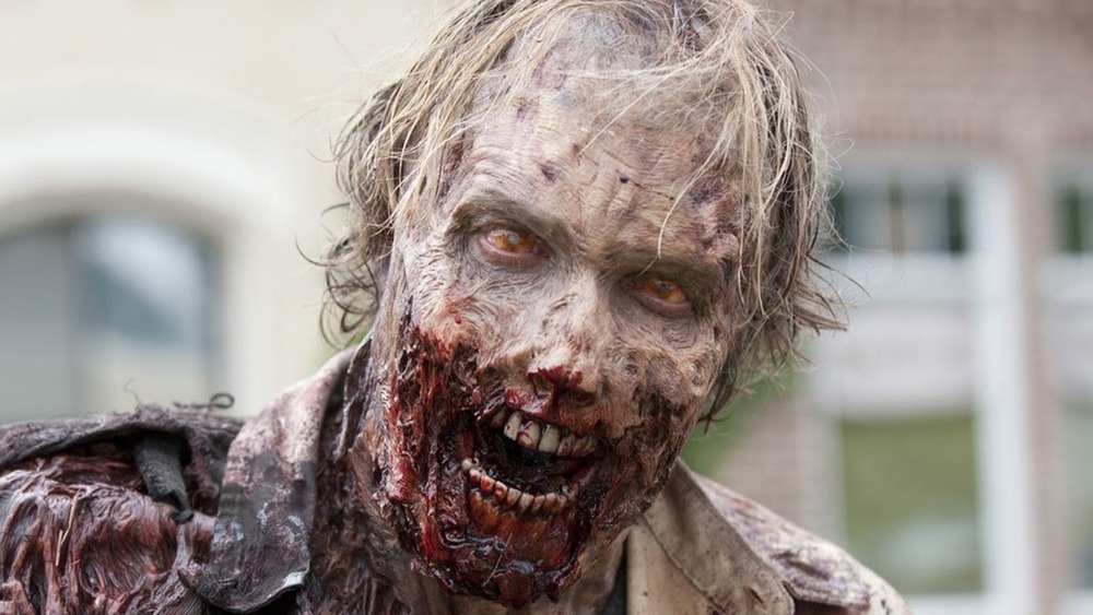 A walker on The Walking Dead