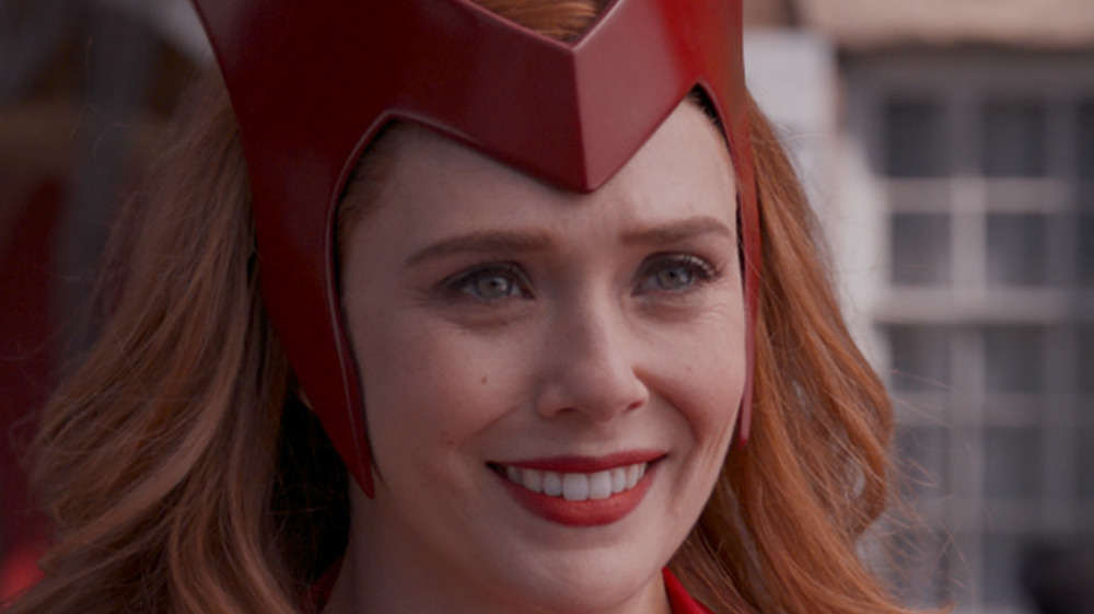 Wanda Maximoff smiling