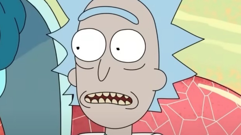 Rick looking shocked