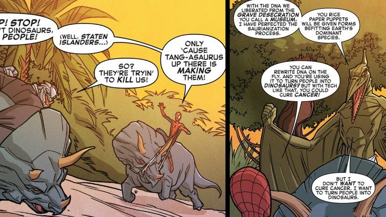 Sauron and Spider-Man