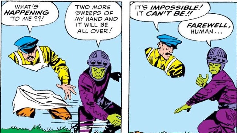 The Living Eraser erases cop