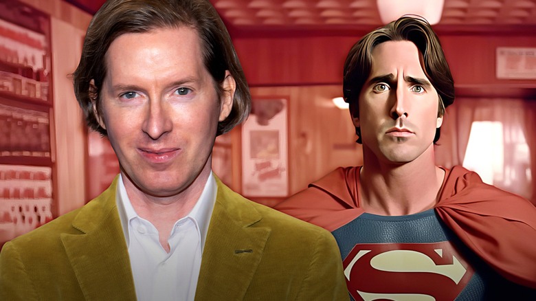 Wes Anderson Superman composite