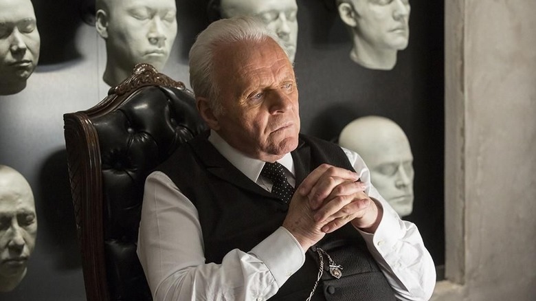 Ford sits at his desk