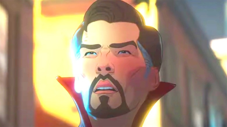 Doctor Strange looking surprised