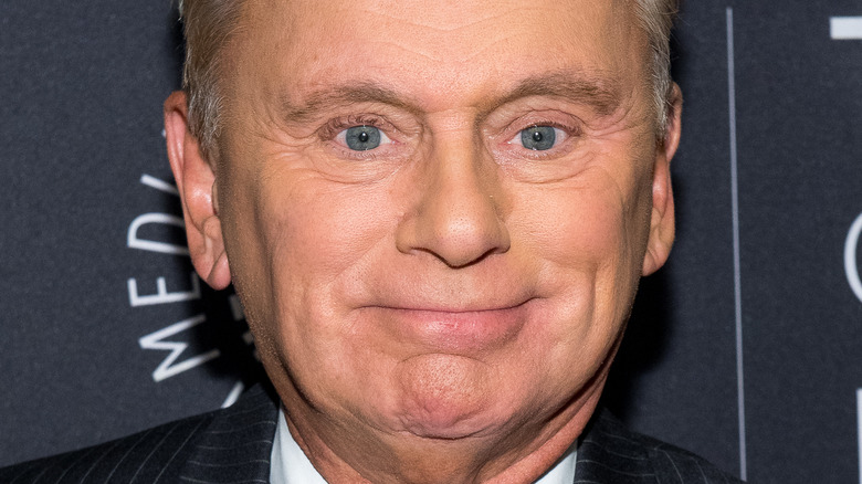 Pat Sajak on the red carpet