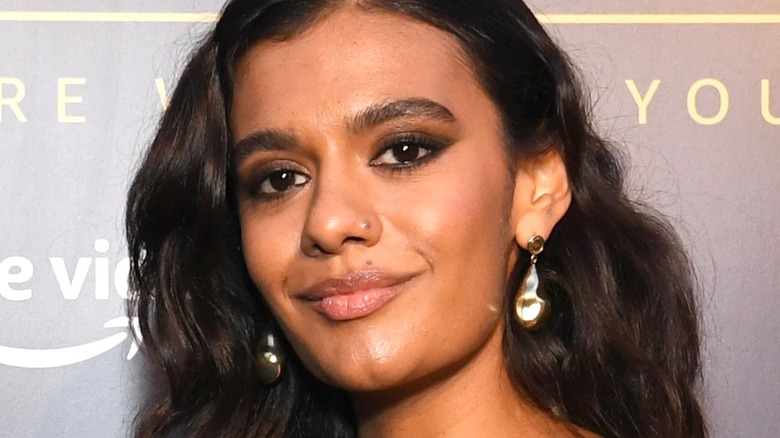 Madeleine Madden smiling on red carpet