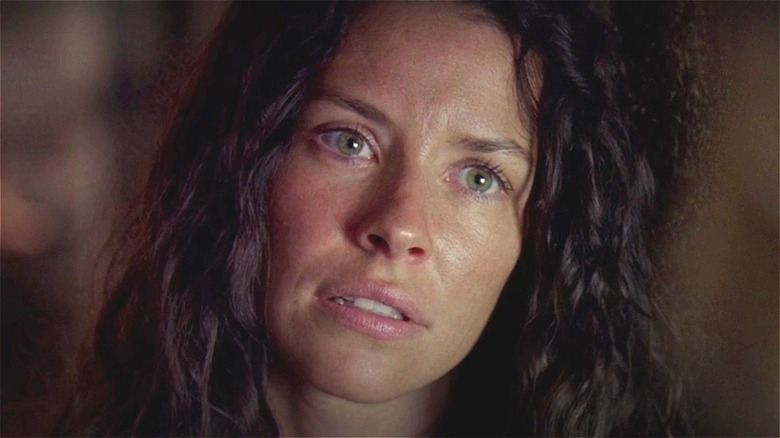 Kate looking bewildered on Lost