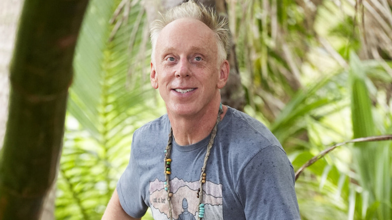 Mike White smiling in the jungle on Survivor