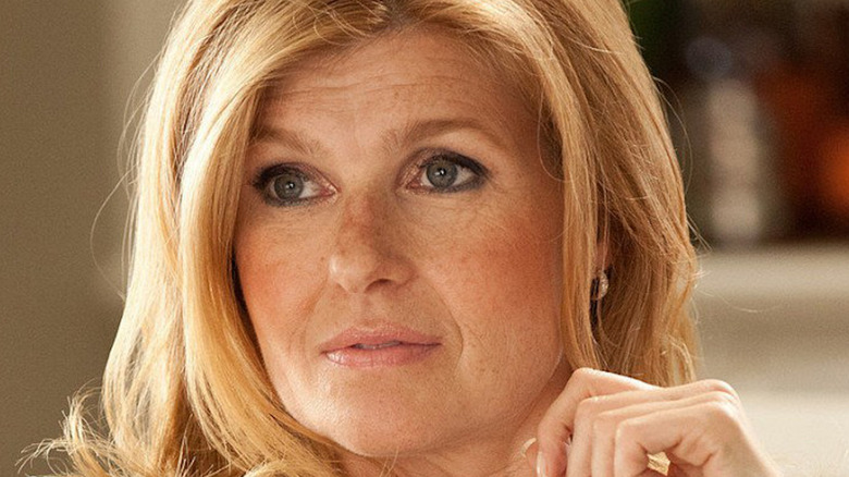 Connie Britton smirking