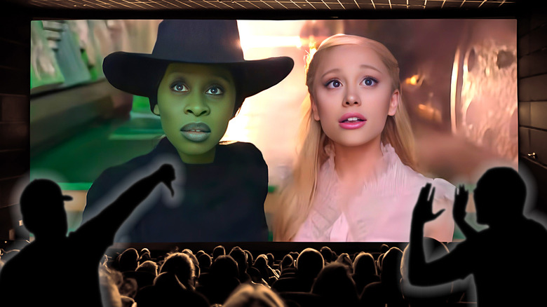 Wicked trailer Elphaba Glinda