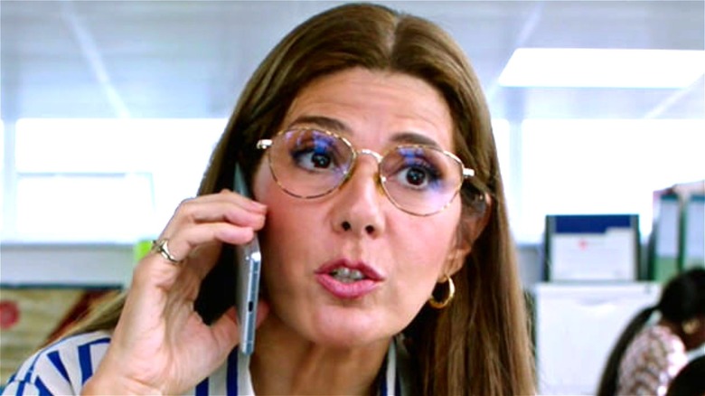 Aunt May on the phone