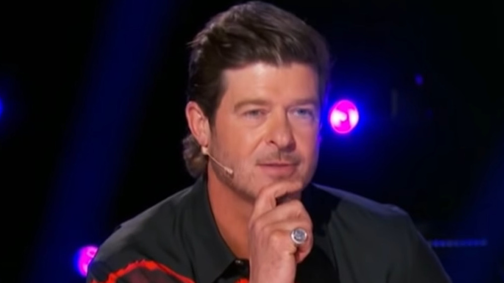 Robin Thicke on The Masked Singer