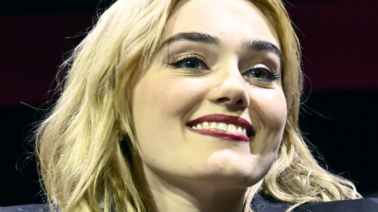 Meg Donnelly smiling