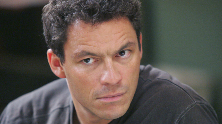 Jimmy McNulty not looking happy on 