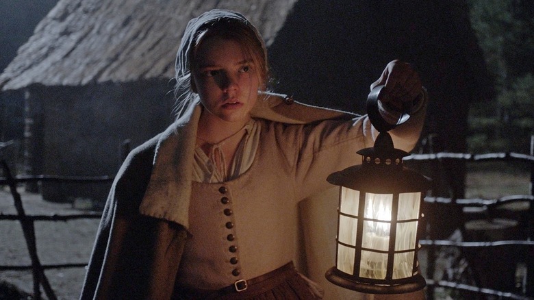 Thomasin with a lantern in "The Witch" (2015)