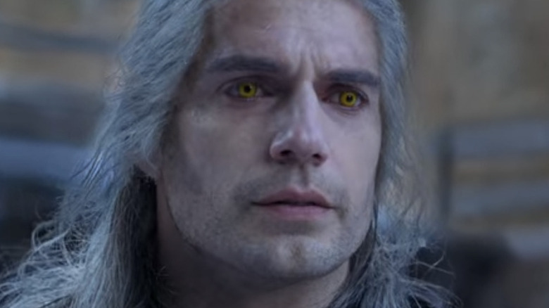 Geralt looking pensive 