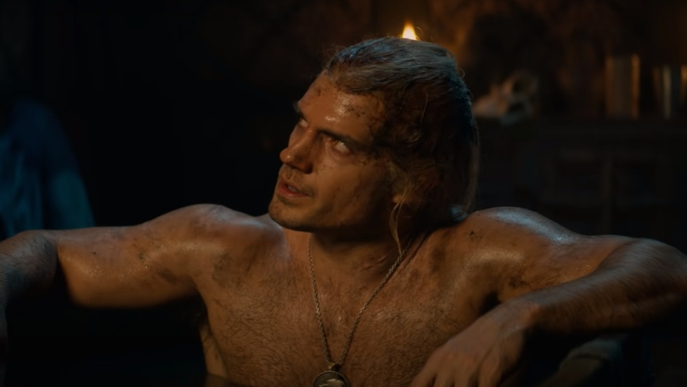 Henry Cavill as seen on Netflix's The Witcher