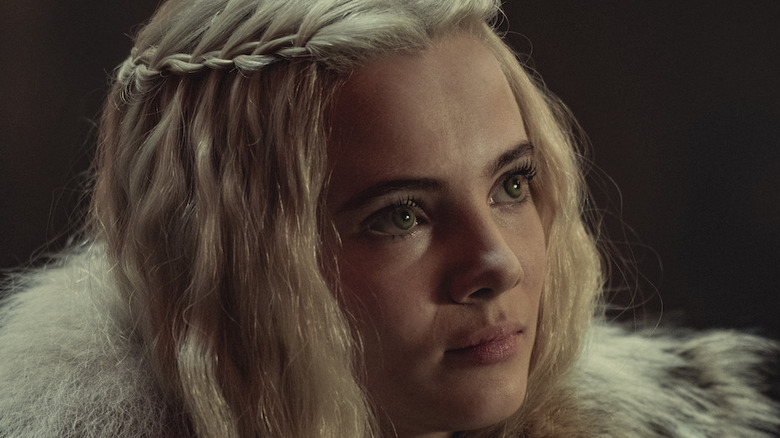 Ciri looking sad