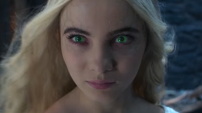 The Witcher Ciri green eyes