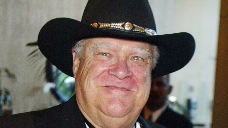 David Huddleston in cowboy hat