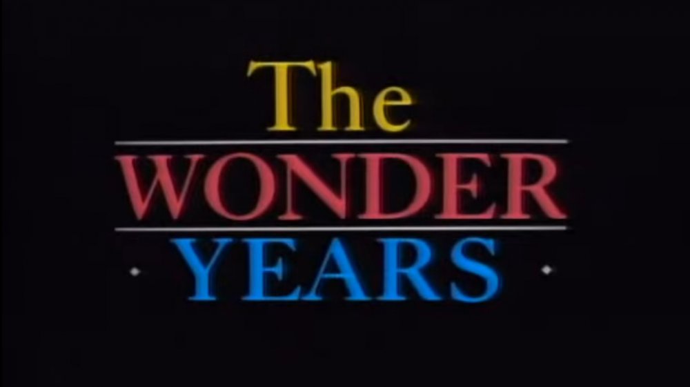 The original logo for The Wonder Years