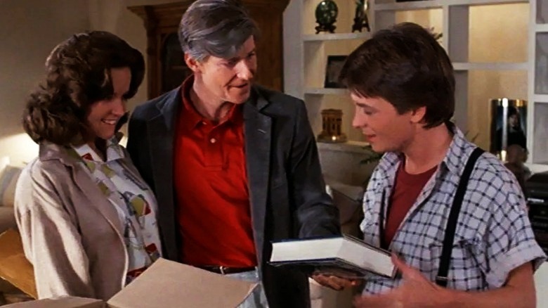 Marty McFly with his parents