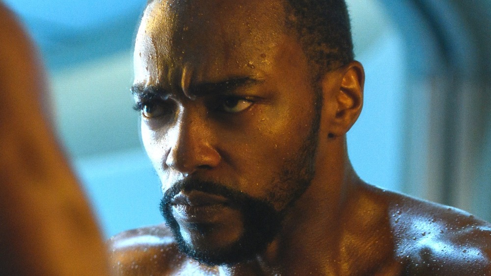 Anthony Mackie as Takeshi Kovacs in Altered Carbon