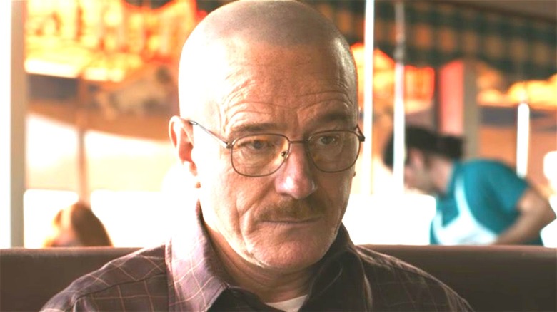 Bryan Cranston Walter White restaurant booth